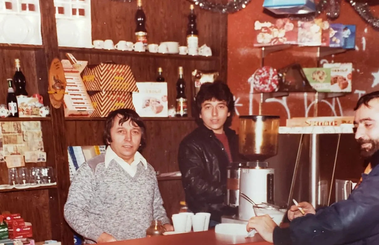 Gennaro coffee served at the family café
